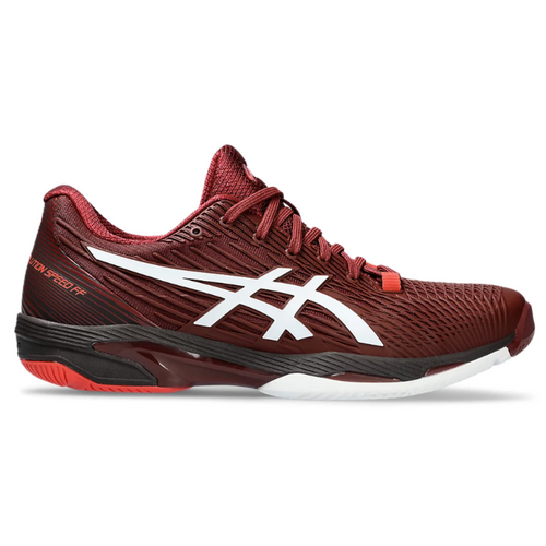 Asics Mens Solution Speed FF 2 HC - Antique Red/White [Size : US - 8]