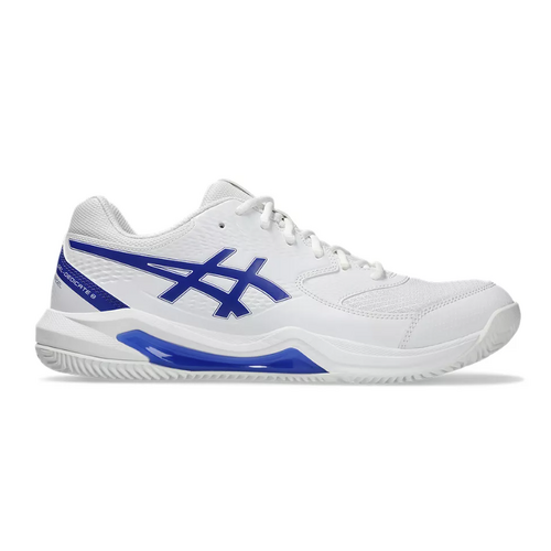 Asics Mens Gel Dedicate 8 Padel - White/Dark Cobalt [Size : US - 8]