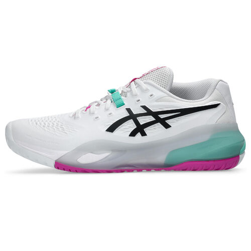 Asics Gel Resolution X (HC) - White/Aurora Green [Size : US - 7]