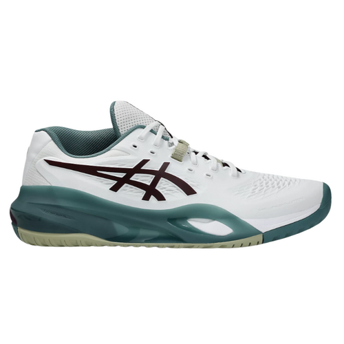 Asics Mens Gel Resolution X (HC) - White/Dark Aubergine [Size : US - 7]