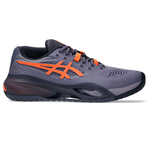 Asics Mens Gel Resolution X (2E Width) - Greyish Purple/Nova Orange [Size: US 9]