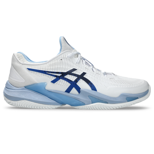 Asics Mens Court FF 3 Noval Clay - White/Tuna Blue [Size : US - 7]