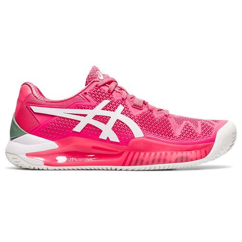Asics Gel Resolution 8 Clay Pink Cameo/White Women's Shoe [Size: US 7]
