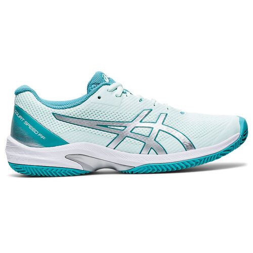 Asics Court Speed FF Clay Bio Mint/Pure Silver Women's Shoe [Size: US 6.5]