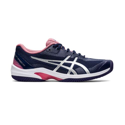Asics Womens Court Speed FF Clay - Peacoat/ Pure Silver [Size: US 7]