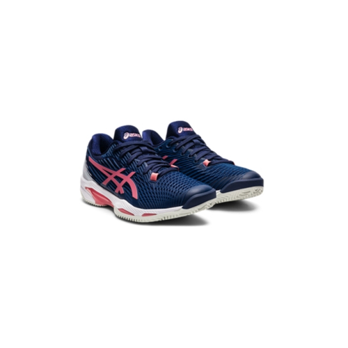 Asics Womens Solution Speed FF 2 Clay - Peacoat/Smokey Rose [Size: US 7]