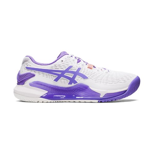 Asics Womens Gel Resolution 9 HC - White/Amethyst [Size : US - 10.5]
