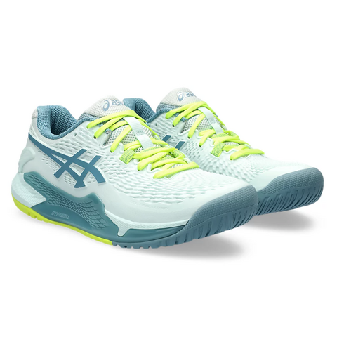 Asics Womens Gel Resolution 9 HC - Soothing Sea/Gris Blue [Size : US - 9.5]