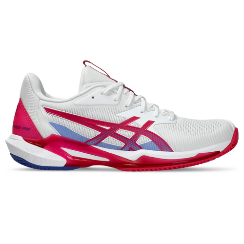 Asics Womens Solution Speed FF 3 Clay - White/Bright Rose [Size : US - 7]