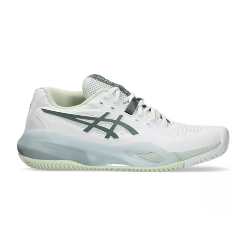 Asics Womens Gel Resolution X Clay - White/Blue  [Size : US - 7]