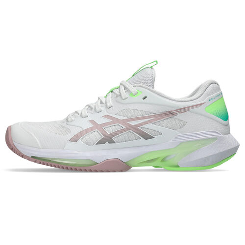 Asics Womens Solution Speed FF 4 Clay - White/Morganite [Size : US - 6.5]