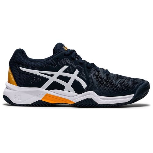 Asics Gel Resolution 8 GS French Blue/White Junior Shoe [Size: US 1]