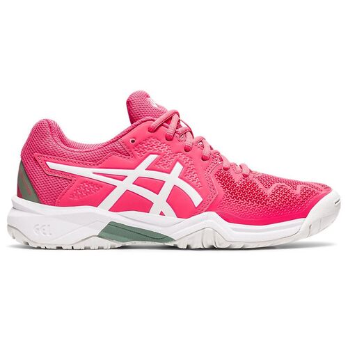 Asics Gel Resolution 8 GS Pink Cameo/White Junior Shoe [Size: US 1]