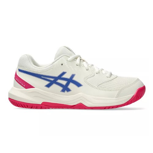 Asics Gel Dedicate 8 GS - Cream/Dark Cobalt [Size : US - 2]