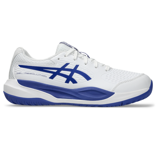 Asics Junior Gel Resolution X - White/Dark Cobalt [Size : US - 1]