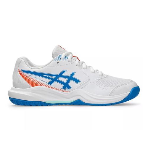 Asics Junior Gel Dedicate 9 GS Shoes - White/Blue [Size : US - 1]
