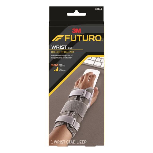 Futuro Deluxe Wrist Stabiliser Left Hand [Size: Small/Medium]