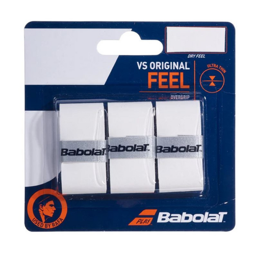 Babolat VS Original 3pk Overgrips - White