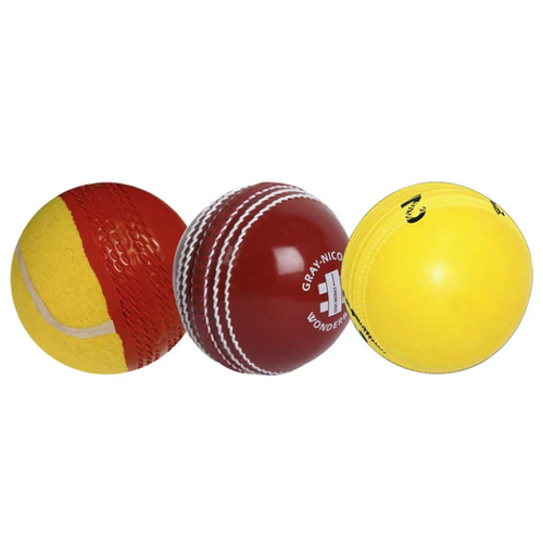 Gray Nicolls Skill Bowling 3 Pack  (Swing/Spin/Wonderball)