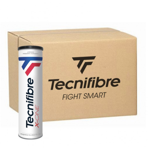 Tecnifibre X-One 4 Ball Can 18 Can Case