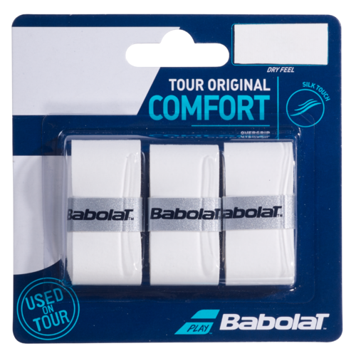 Babolat Tour Original Overgrip 3 Pack White