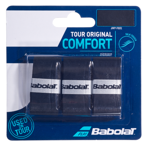 Babolat Tour Original Overgrip 3 Pack Black