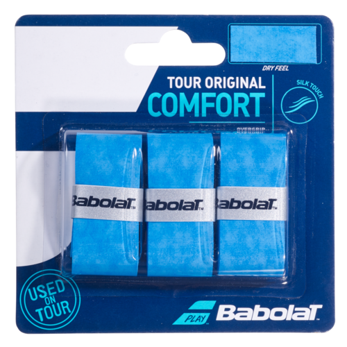 Babolat Tour Original Overgrip 3 Pack Blue