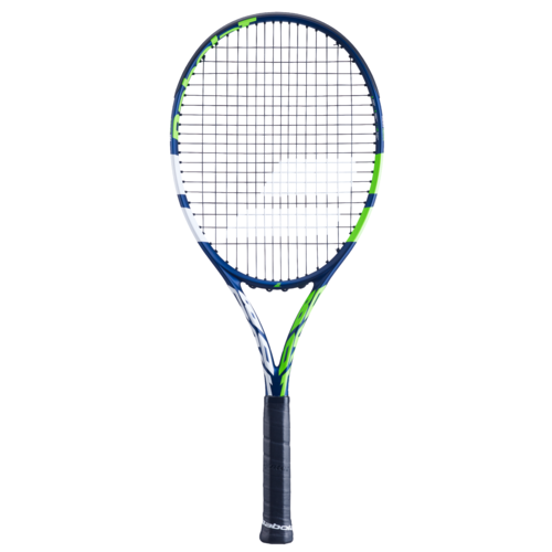 Babolat Boost Drive Blue/Green Tennis Racquet [Grip Size: Grip 1 - 4 1/8]