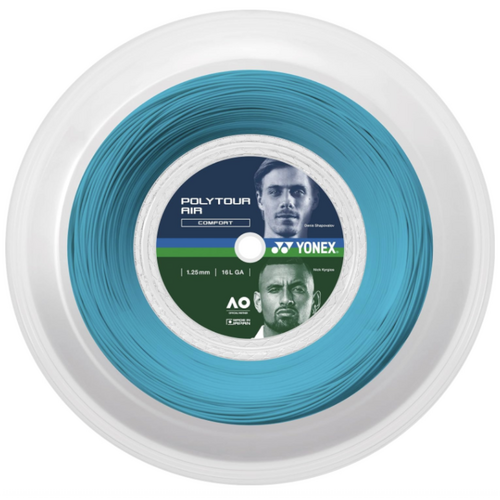 Yonex Poly Tour Air 1.25/16L Sky Blue - 200m Coil 
