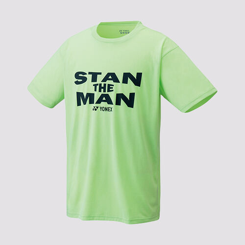 Yonex Stan The Man Men's T-Shirt Green [Size: US Small]