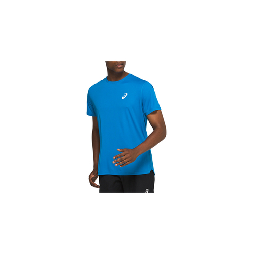 Asics Mens Silver Short Sleeved Top -  Asics Blue [Size : XL]