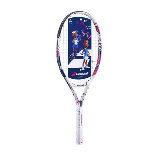 Babolat B FLY 23" Junior Tennis Racquet - White/Pink
