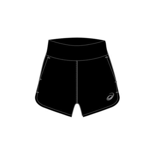Asics Women's 5 Inch Training Shorts - Black [Size : Small]