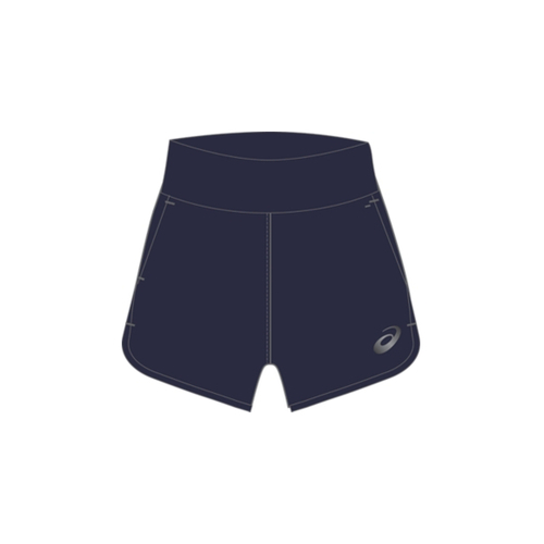 Asics Women's 5 Inch Training Shorts - Blue [Size : Large]