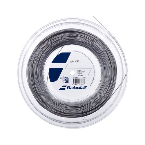 Babolat RPM Soft 1.30 - 200m Reel (Grey)