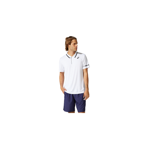 Asics Mens Court Polo Shirt - White [Size : Small]