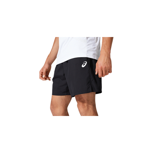 Asics Mens Court 7" Shorts - Black [Size : Small]