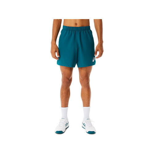 Asics Mens Match 7" Shorts - Velvet Pine [Size : US - Small ]