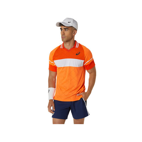 Asics Mens Match Actibreeze Polo - Koi [Size : Medium]