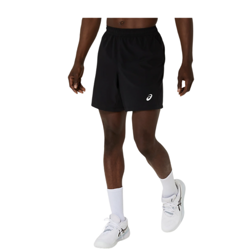 Asics Mens Court 7" Shorts - Black [Size : US - Medium ]
