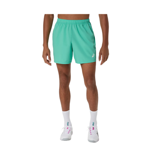 Asics Mens Court 7" Shorts - Aurora Green [Size : US - Medium ]