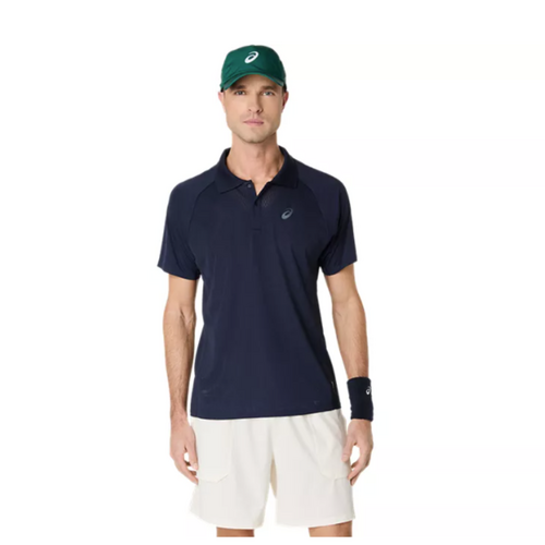 Asics Mens Match Actibreeze Polo Shirt - Midnight [Size : US - Small ]