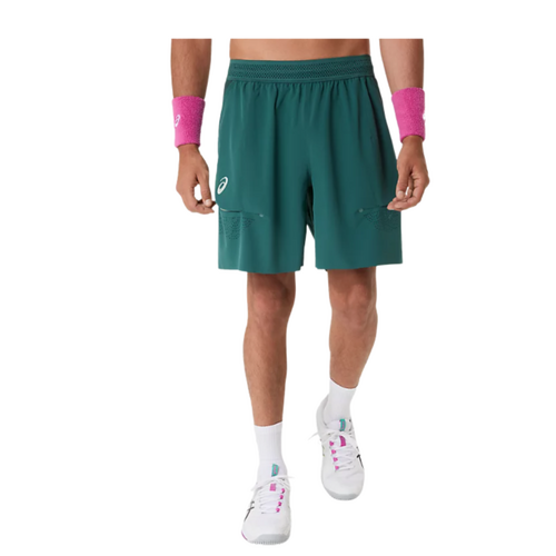 Asics Mens Laser Cut 7" Shorts - Dark Neptune [Size: US - Medium]