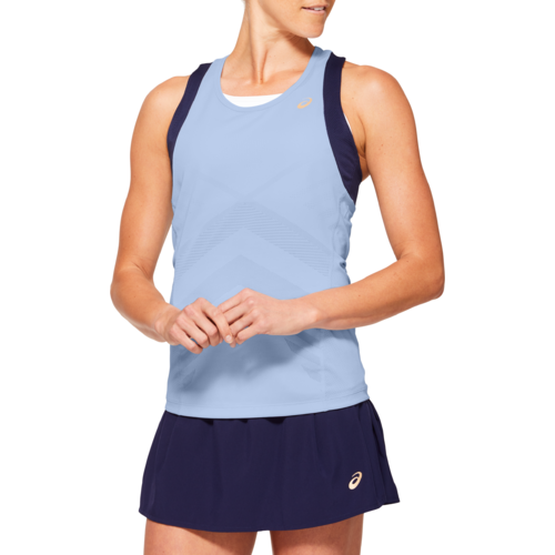Asics Tennis Women's Tank Soft Sky [Size: US Medium]