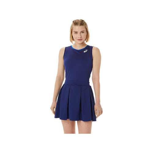 Asics Womens Match Dress - Dive Blue [Size : US - Large]