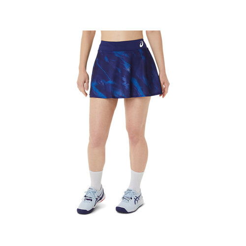 Asics Womens Match Graphic Skort - Dive Blue [Size : US - Large]