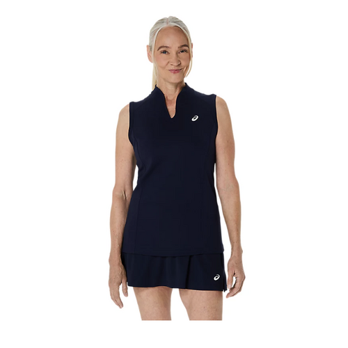 Asics Womens Court Tank - Midnight [Size : US - Medium ]