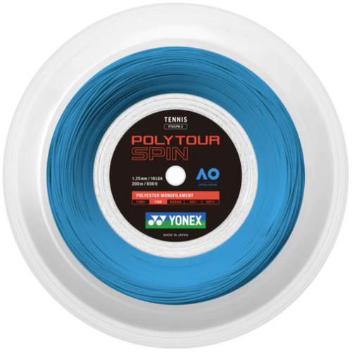 Yonex Poly Tour Spin 1.25/16L Cobalt - 200m Coil 