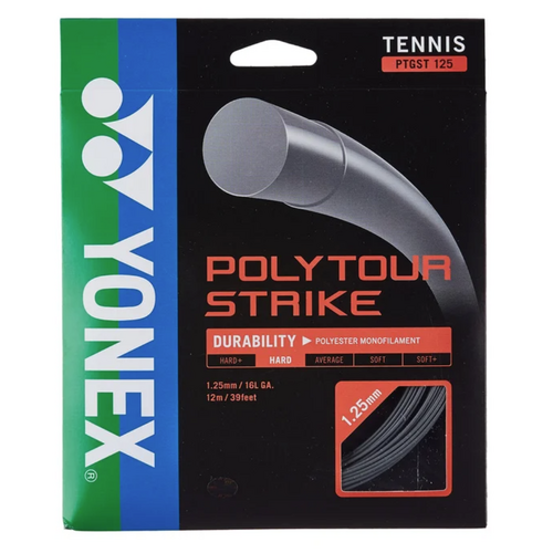 Yonex Poly Tour Strike 1.25/16L Grey - 12m Set