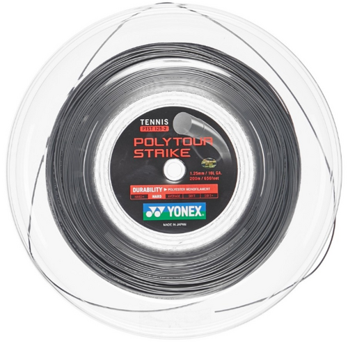 Yonex Poly Tour Strike 1.25/16L Iron Grey - 200m Coil